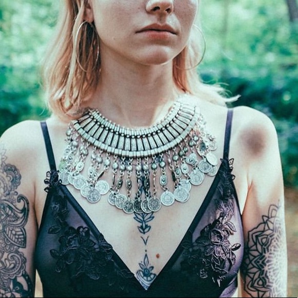 Gypsy Warrior Jewelry - Silver gypsy necklace